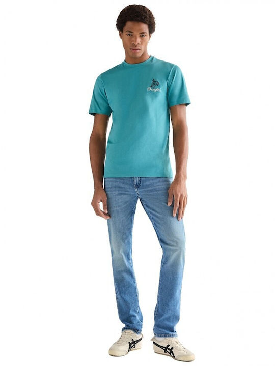 T-Shirt Brittany Blau