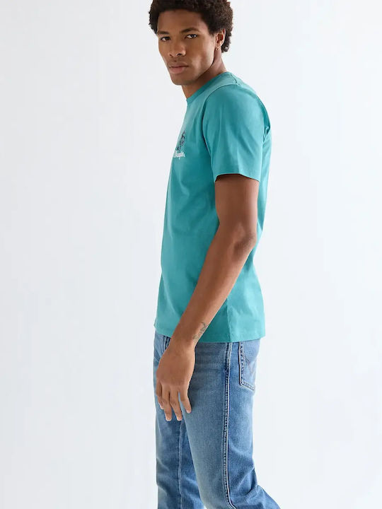 T-Shirt Brittany Blau