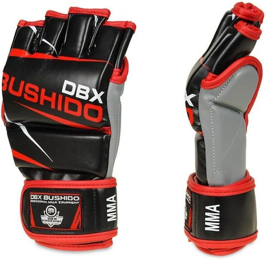 DBX Bushido Γάντια ΜΜΑ από Συνθετικό Δέρμα Μπεζ
