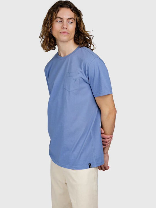 Axle T-Shirts Grau Blau