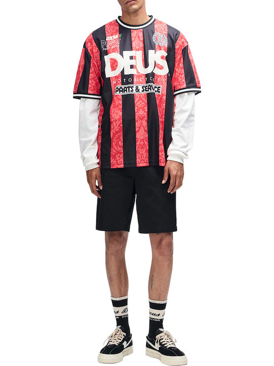 Moto Herrenbluse Melon Rot