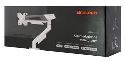 Brateck Βάση Γραφείου Οθόνης έως 40" με Βραχίονα (LDT114-C012)