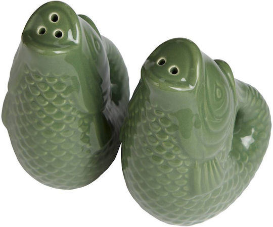 Butlers Koi Ceramic Salt Pepper Set 2 Pieces