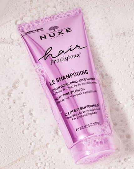 Nuxe High Shine Σαμπουάν Αναδόμησης/Θρέψης & Ενυδάτωσης για Λεπτά Μαλλιά 200ml