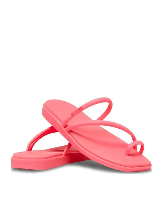 Crocs Miami Sandale De Piele Portocalii