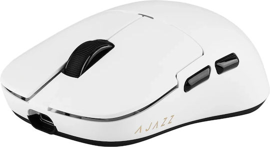 Ajazz AJ159 Apex Kabelloses Gaming Maus 42000 DPI Weiß
