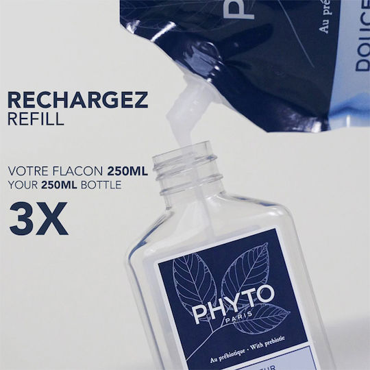 Phyto Couleur Попълване Шампоан За Запазване На Цвета За Оцветени Коса 750ml