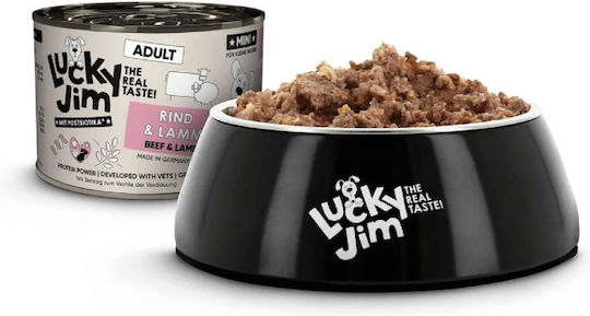 Lucky Jim Wet Dog Food with Beef Lamb Tripe and Carrot 200gr