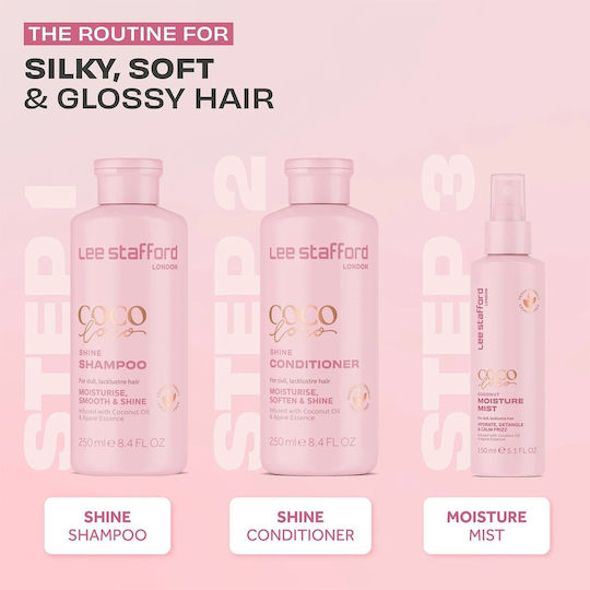 Lee Stafford CoCo LoCo Shampoos Hydration & Shine for All Hair Types 250ml