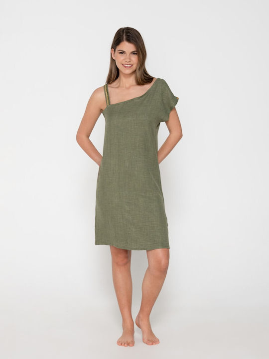 Luna Luna Sommer Nachthemd Khaki