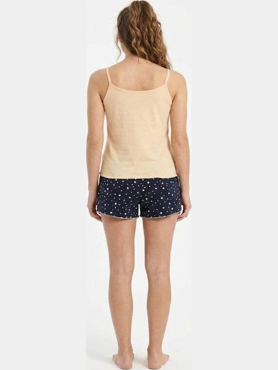 Soccus Set De Pijamale Dama De Vară Multicolor