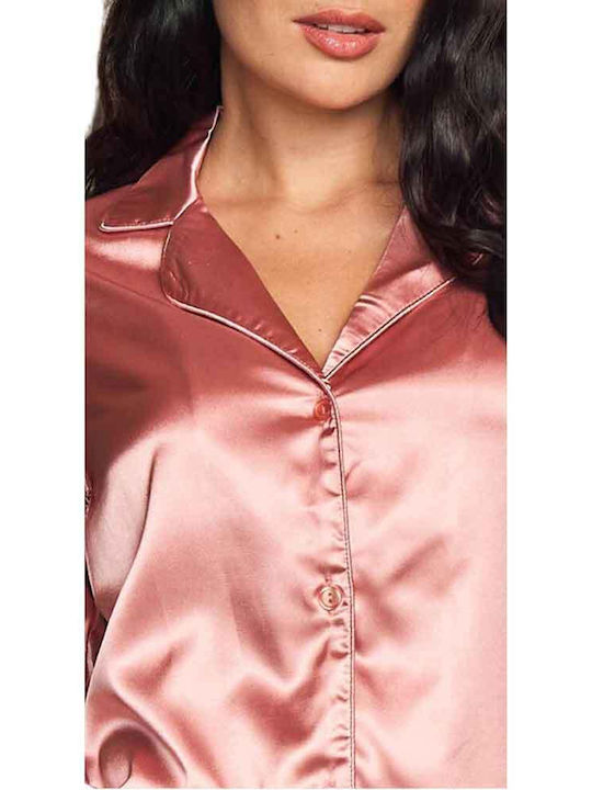 Love And Bra Summer Women's Pyjama Set Glow Me Desert Rose