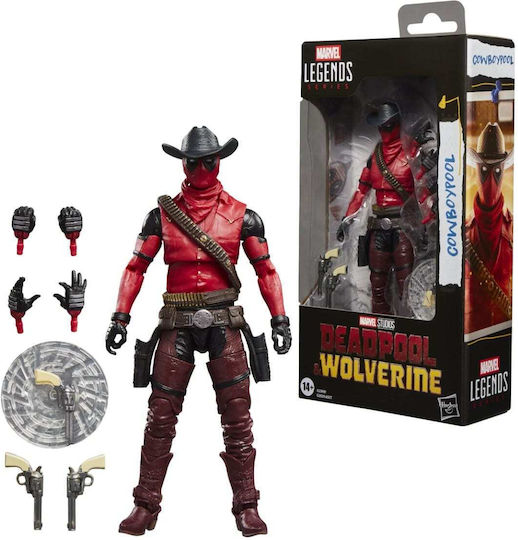 Figură De Acțiune Marvel Legends Deadpool & Wolverine Cowboypool Marvel Legends 15 Cm