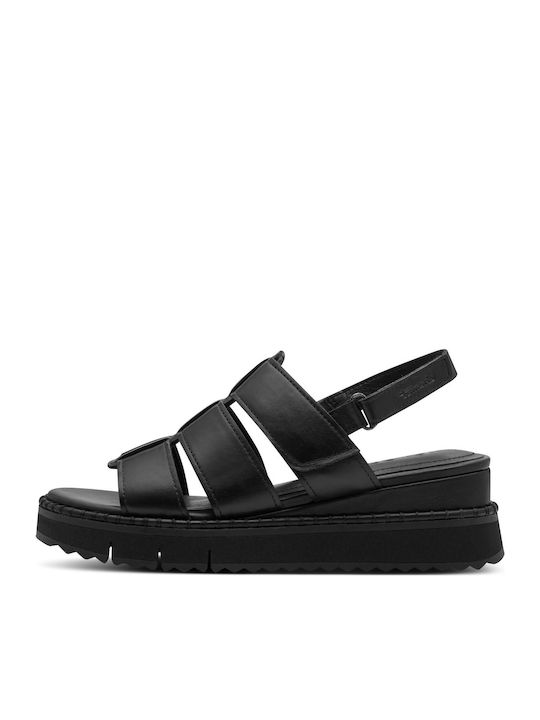 Sommer Damenplattformen Schwarz