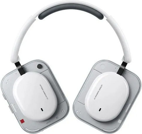 Nothing B186 Wireless / Wired Over Ear Headphones and Quick Charge White