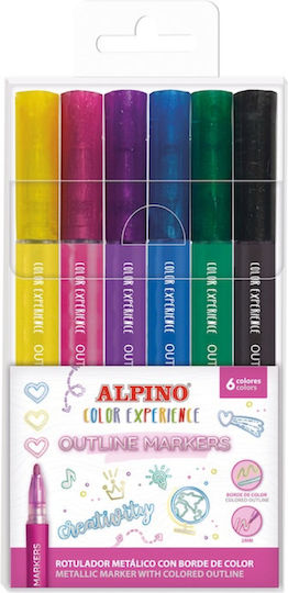 Alpino Markere De Desen Subțiri 2mm Set 12 Culori