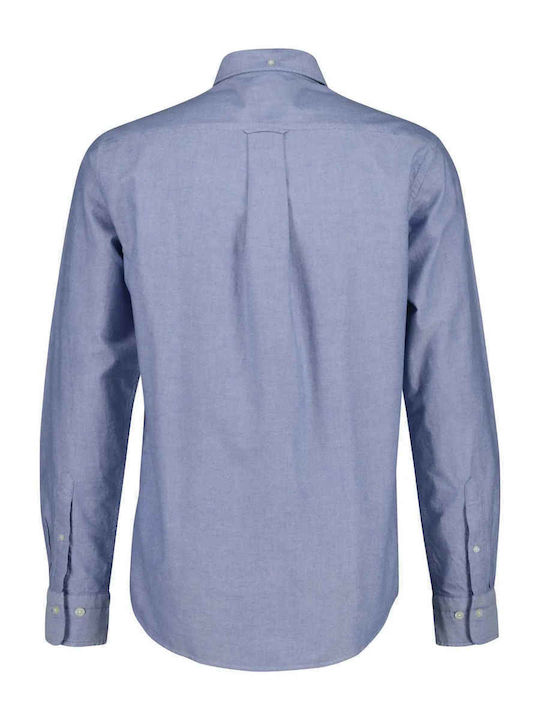 Gant Baumwollhemd Yale Blau Gant Baumwollhemd Yale Blau