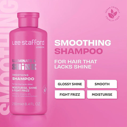 Lee Stafford Shampoos Smoothing & Shine for Frizzy Hair
