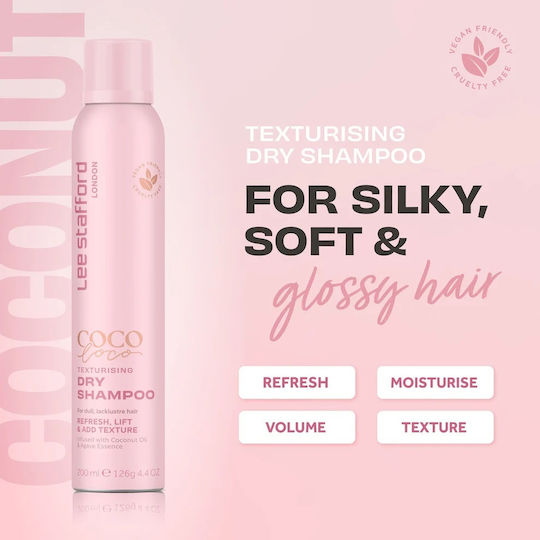 Lee Stafford CoCo LoCo Dry Shampoos for All Hair Types 200ml