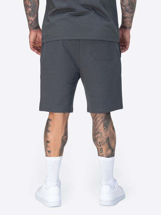 Men's Anthracite White Bermuda