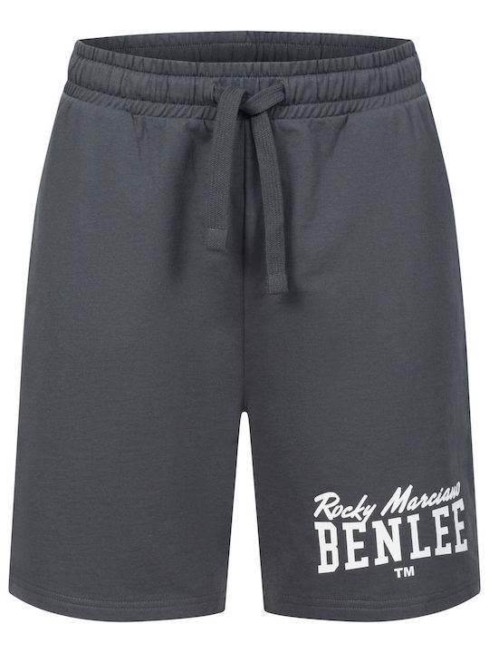 Men's Anthracite White Bermuda