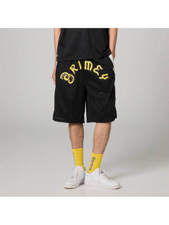 Pantaloni Scurți Bărbați Negri