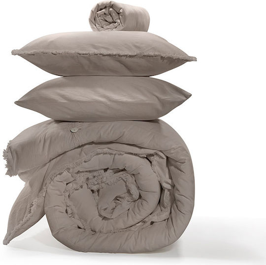 Charisma Σετ Υπέρδιπλη 230x250cm Linen Beige