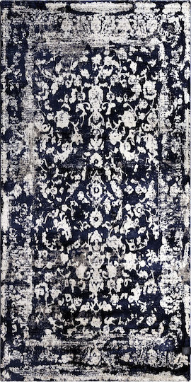Guy Laroche Ziegler Σετ Χαλιά Κρεβατοκάμαρας Blue Black 1169090218017 3τμχ