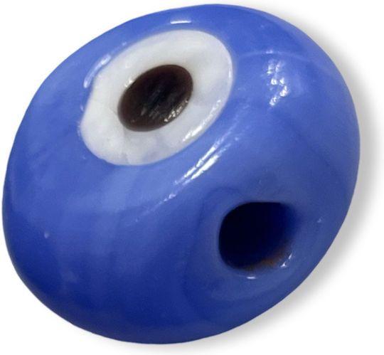 Blaues Auge 2,5x2cm Loch 4mm Nazar Verpackung 4 Stück