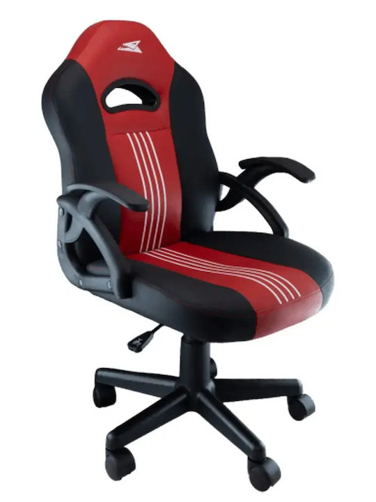 Baracuda Abalone Καρέκλα Gaming Δερματίνης Black/Red