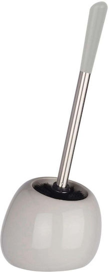 Wenko Plastic Gray Bathroom Toilet Brush