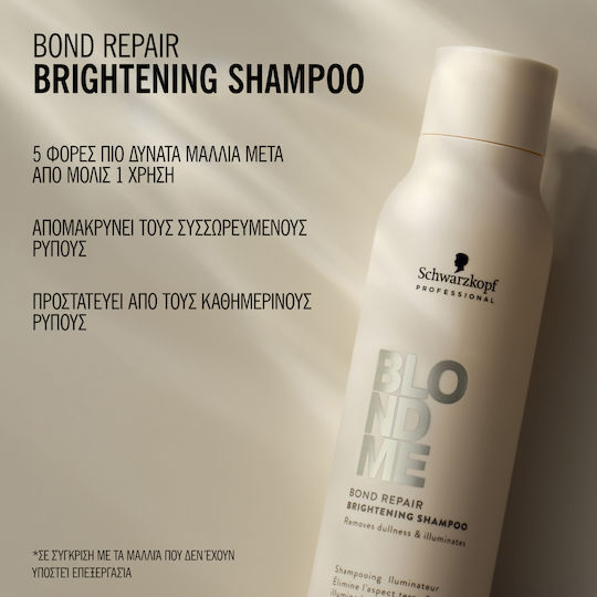 Schwarzkopf Blondme Sampon De Par Reconstrucție/Hrană Și Hidratare Pentru Păr Deteriorat 300ml