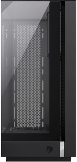 GameMax T20 Gaming Micro Tower Кутия за Компютър със Страничен Прозорец и ARGB Осветление Черна