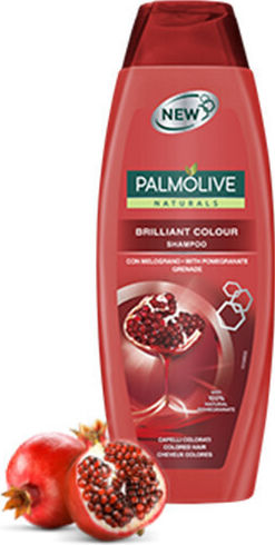 Palmolive Brilliant Colour Σαμπουάν Αναδόμησης/Θρέψης & Ενυδάτωσης για Βαμμένα Μαλλιά 350ml