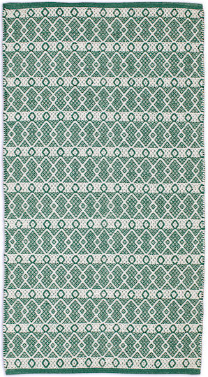 Koulis Carpets Σετ Χαλιά Κρεβατοκάμαρας Βαμβακερά Πράσινα 0018-00004-070 3τμχ