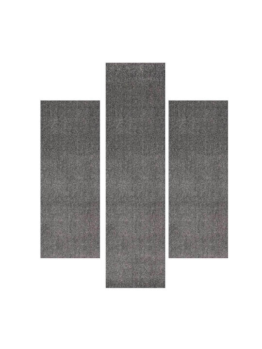 Decostar Dolce-s 71181-070 Σετ Μοντέρνα Χαλιά Κρεβατοκάμαρας Γκρι DE172235 3τμχ