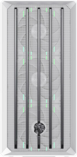 GameMax CLAW 460 Gaming Midi Tower Κουτί Υπολογιστή με Πλαϊνό Παράθυρο και ARGB Φωτισμό Λευκό