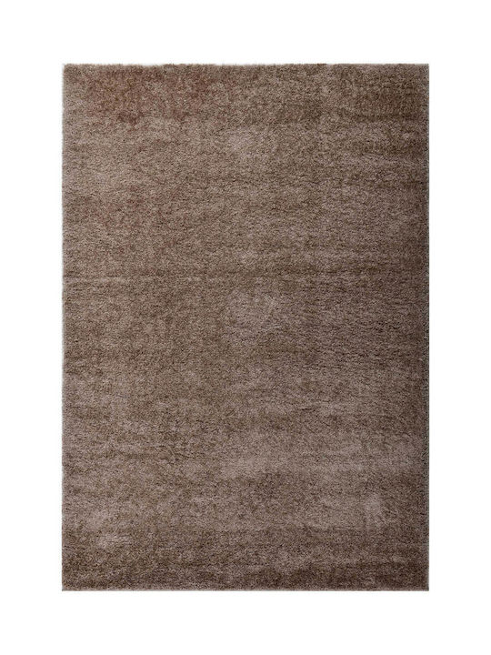 Madi Fuzzio Shaggy Bedroom Rugs Set Mink 3pcs
