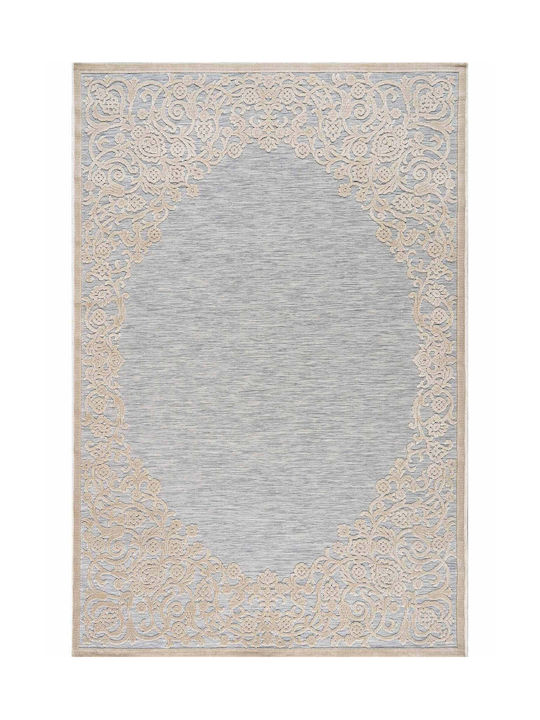 Madi Σετ Καλοκαιρινά Χαλιά Κρεβατοκάμαρας Grey Beige 3τμχ