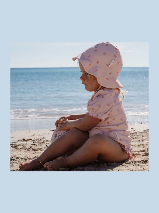 Little Dutch Kinderhut Eimer Stoff Sonnenschutz Seashells Beiges