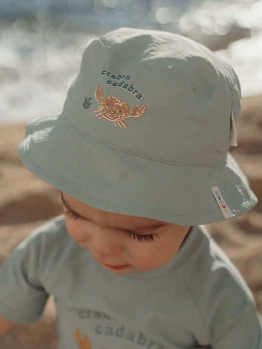 Little Dutch Παιδικό Καπέλο Bucket Υφασμάτινο Αντηλιακό Ocean Πράσινο
