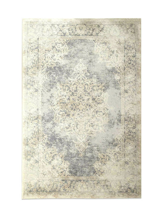 Ezzo 9198ACD Modern Bedroom Rugs Set Venice Venice Grey 3pcs