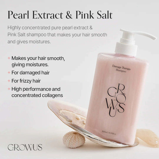 Growus Damage Therapy Σαμπουάν Αναδόμησης/Θρέψης 500ml