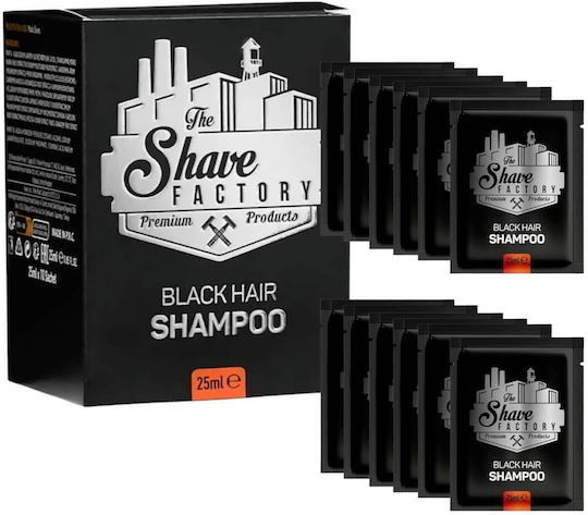 The Shave Factory Black Hair Шампоан за Запазване на Цвята и Блясък за Оцветени Коси