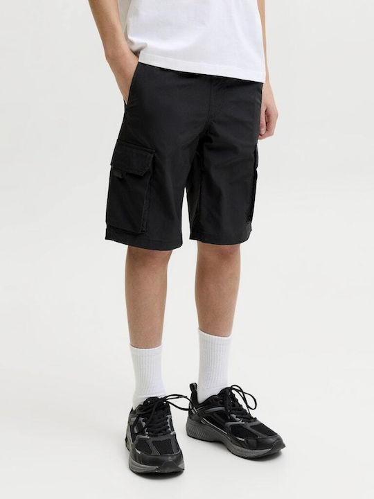 Kids Fabric Shorts/Bermuda Black