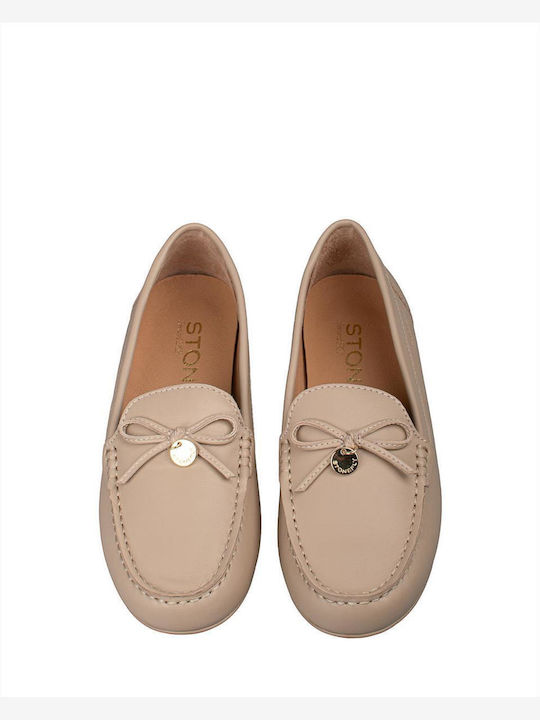 Γυναικεία Loafers σε Μπεζ Χρώμα