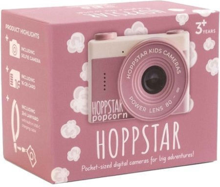 Hoppstar Popcorn Компактен Фотоапарат Розов