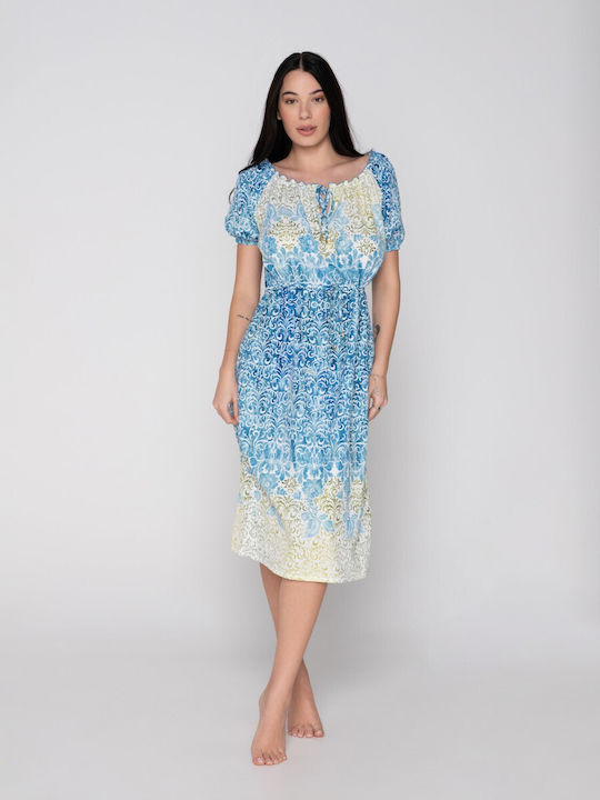 Luna Women's Maxi Beach Dress Multicolour
