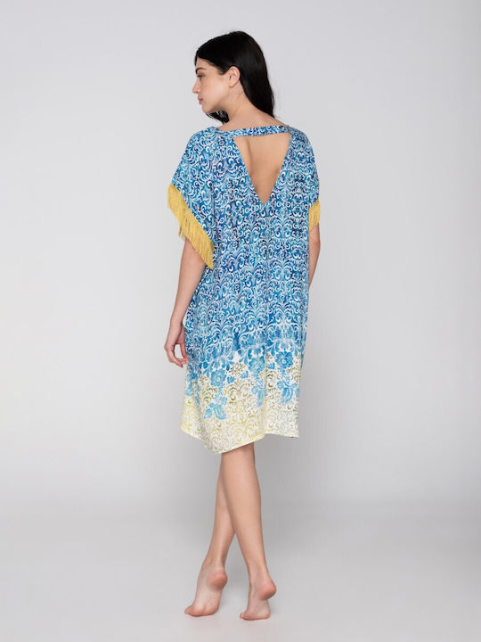 Luna Multicolour Beachwear Caftan