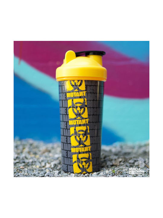 Mutant Shaker Πρωτεΐνης 700ml Πλαστικό Κίτρινο